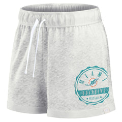 Miami Dolphins Women's Vintage Badge Shorts | NFL Outlet