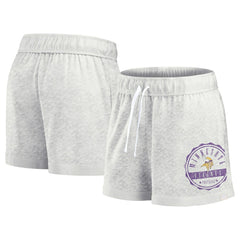 Minnesota Vikings Women's Vintage Badge Shorts | NFL Hot