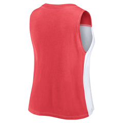 Tampa Bay Buccaneers Women's Script Color Block Tank Top | NFL Discount
