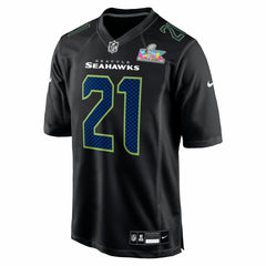 Seattle Seahawks Devon Witherspoon Super Bowl LX Patch Carbon Fashion Game Jersey | NFL Sale