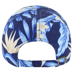 Navy Memphis Grizzlies '47 Tropicalia Floral Clean Up Adjustable Hat | NBA