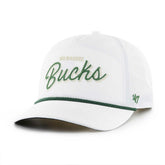 White Milwaukee Bucks '47 Fairway Hitch brrr Adjustable Hat | NBA