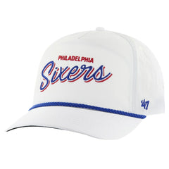 White Philadelphia 76ers '47 Fairway Hitch brrr Adjustable Hat | NBA