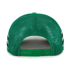 Kelly Green Boston Celtics '47 Sidebrand Stripes Trucker Adjustable Hat | NBA
