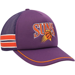 Purple Phoenix Suns '47 Sidebrand Stripes Trucker Adjustable Hat | NBA