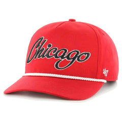 Red Chicago Bulls '47 Overhand Logo Hitch Adjustable Hat | NBA