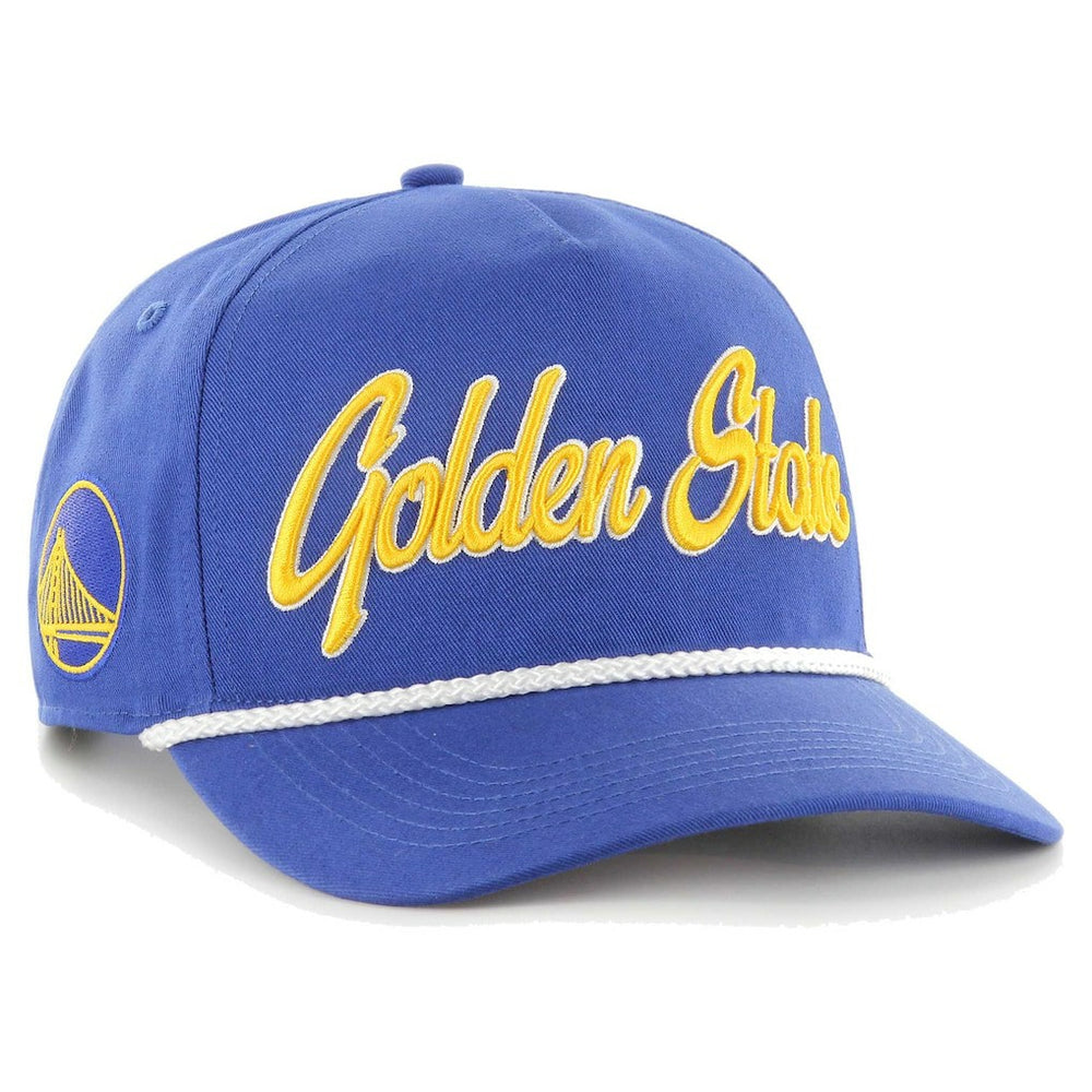 Royal Golden State Warriors '47 Overhand Logo Hitch Adjustable Hat sale | NBA