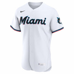 Miami Marlins Nike Home Authentic Custom Jersey - MLB Jerseys