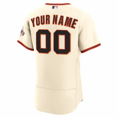 San Francisco Giants Nike Home Authentic Custom Jersey - MLB Jerseys