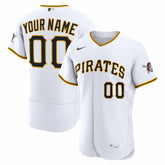 Pittsburgh Pirates Nike Home Authentic Custom Jersey - MLB Jerseys