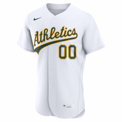 Athletics Nike Home Authentic Custom Jersey - MLB Jerseys