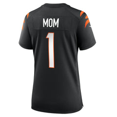 Cincinnati Bengals Number 1 Mom Women's Game Jersey | NFL Outlet