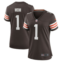 Cleveland Browns Number 1 Mom Women's Game Jersey | NFL On sale