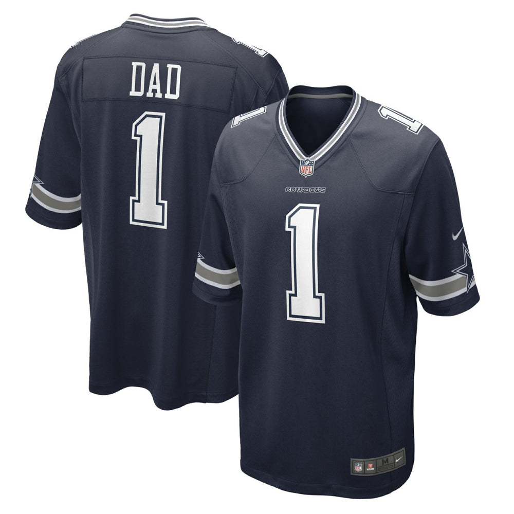 Dallas Cowboys Number 1 Dad Game Jersey | NFL Near me