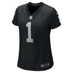 Las Vegas Raiders Number 1 Mom Women's Game Jersey | NFL Outlet