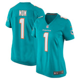 Miami Dolphins Number 1 Mom Women's Game Jersey | NFL Near me