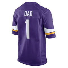 Minnesota Vikings Number 1 Dad Game Jersey | NFL Sale