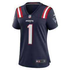 New England Patriots Number 1 Mom Women's Game Jersey | NFL Online