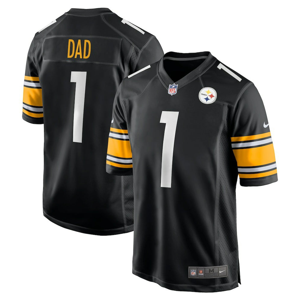 Pittsburgh Steelers Number 1 Dad Game Jersey | NFL On sale