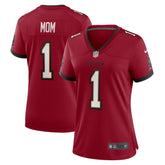Tampa Bay Buccaneers Number 1 Mom Women's Game Jersey | NFL Outlet