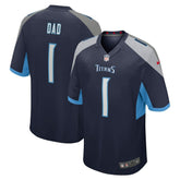 Tennessee Titans Number 1 Dad Game Jersey | NFL Outlet