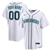 Seattle Mariners Nike Home Replica Custom Jersey - MLB Jerseys