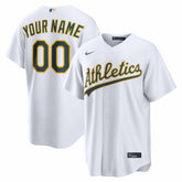 Athletics Nike Home Replica Custom Jersey - MLB Jerseys