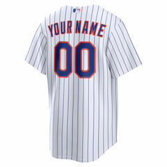 New York Mets Nike Home Replica Custom Jersey - MLB Jerseys
