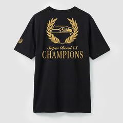 Seattle Seahawks Super Bowl LX Champions USA 250 NFL Gold Standard T-Shirt | NFL On sale