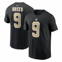 New Orleans Saints Drew Brees Retired Player Name & Number T-Shirt | NFL New