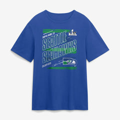 Seattle Seahawks Super Bowl LX Champions Classic Stripes Legacy T-Shirt | NFL US