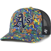 Athletics '47 Youth Jungle Gym Adjustable Trucker Hat - MLB Hats