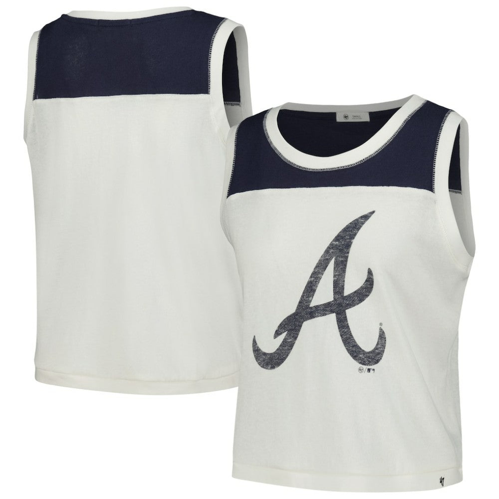Atlanta Braves '47 Women's Premier Zoey Waist Length Tank Top - MLB Tanks