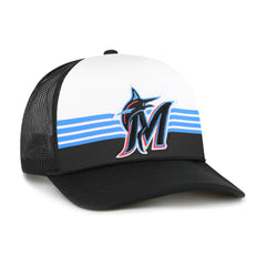 Miami Marlins '47 Lift Off Foam Front Mesh Trucker Adjustable Hat - MLB Hats