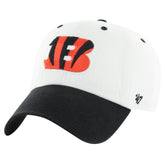 Cincinnati Bengals '47 Double Header Diamond Clean Up Adjustable Hat | NFL Discount