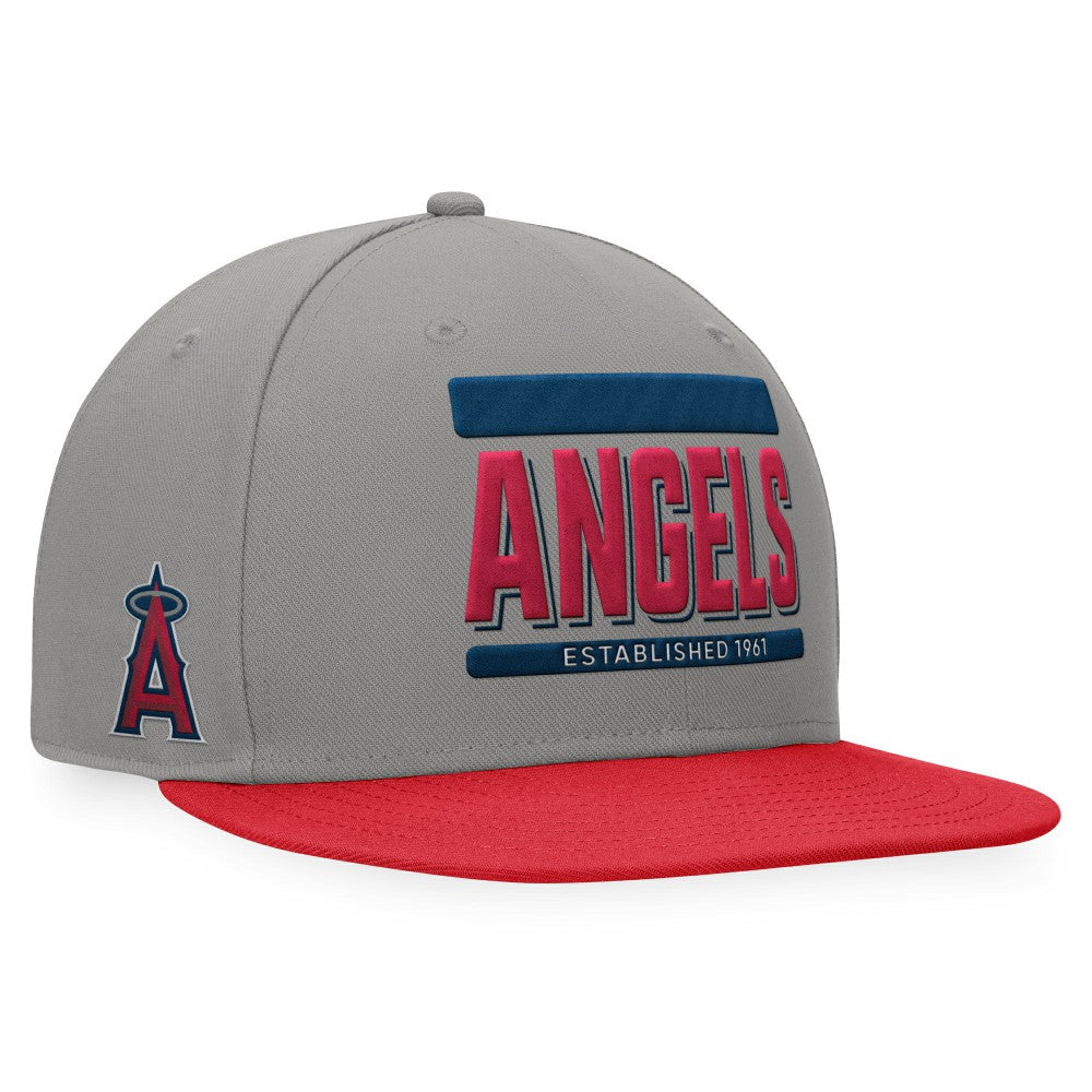 Los Angeles Angels Fanatics Line Drive Two-Tone Snapback Hat - MLB Hats