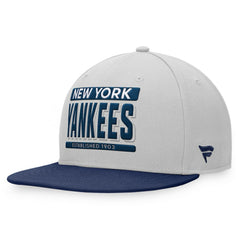 New York Yankees Fanatics Line Drive Two-Tone Snapback Hat - MLB Hats
