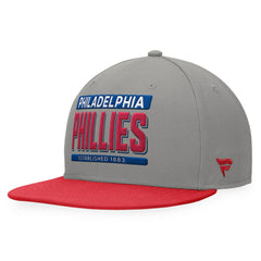 Philadelphia Phillies Fanatics Line Drive Two-Tone Snapback Hat - MLB Hats