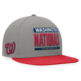 Washington Nationals Fanatics Line Drive Two-Tone Snapback Hat - MLB Hats
