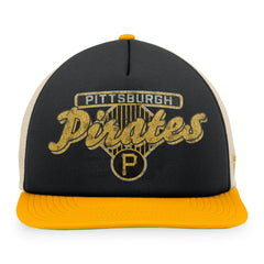 Pittsburgh Pirates Fanatics Cooperstown Collection Talley Foam Trucker Snapback Hat - MLB Hats