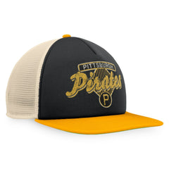 Pittsburgh Pirates Fanatics Cooperstown Collection Talley Foam Trucker Snapback Hat - MLB Hats
