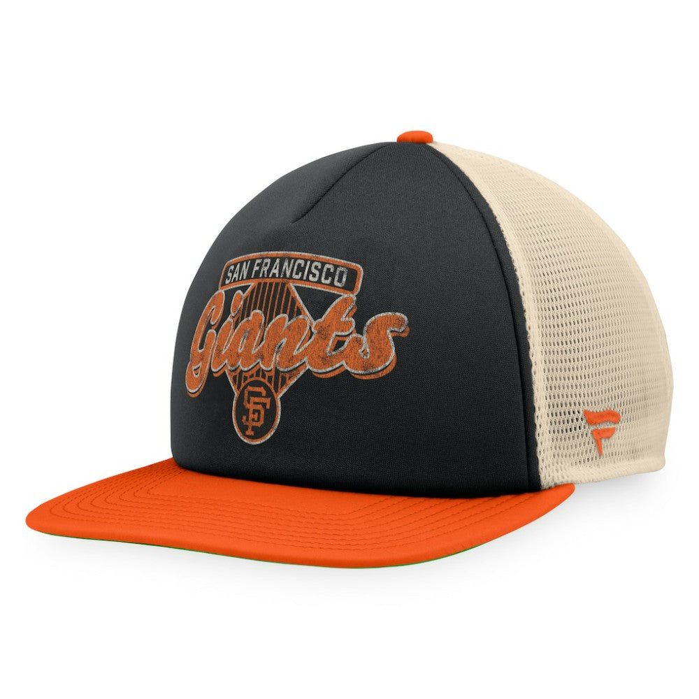 San Francisco Giants Fanatics Cooperstown Collection Talley Foam Trucker Snapback Hat - MLB Hats
