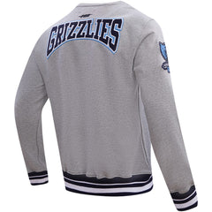 Heather Gray Memphis Grizzlies Pro Standard Crest Emblem Pullover Sweatshirt | NBA