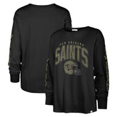 New Orleans Saints '47 Women's Tom Cat Lightweight Long Sleeve T-Shirt | NFL Online