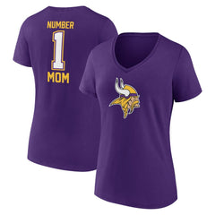 Minnesota Vikings Women's Mother's Day V-Neck T-Shirt | NFL Sale
