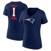 New England Patriots Women's Mother's Day V-Neck T-Shirt | NFL Hot