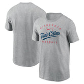 Minnesota Twins Nike Home Team Athletic Arch T-Shirt - MLB T-shirts