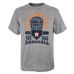Houston Astros Youth Sun Burst T-Shirt - MLB T-shirts