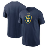 Milwaukee Brewers Nike Fuse Large Logo T-Shirt - MLB T-shirts