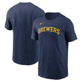 Milwaukee Brewers Nike Fuse Wordmark T-Shirt - MLB T-shirts